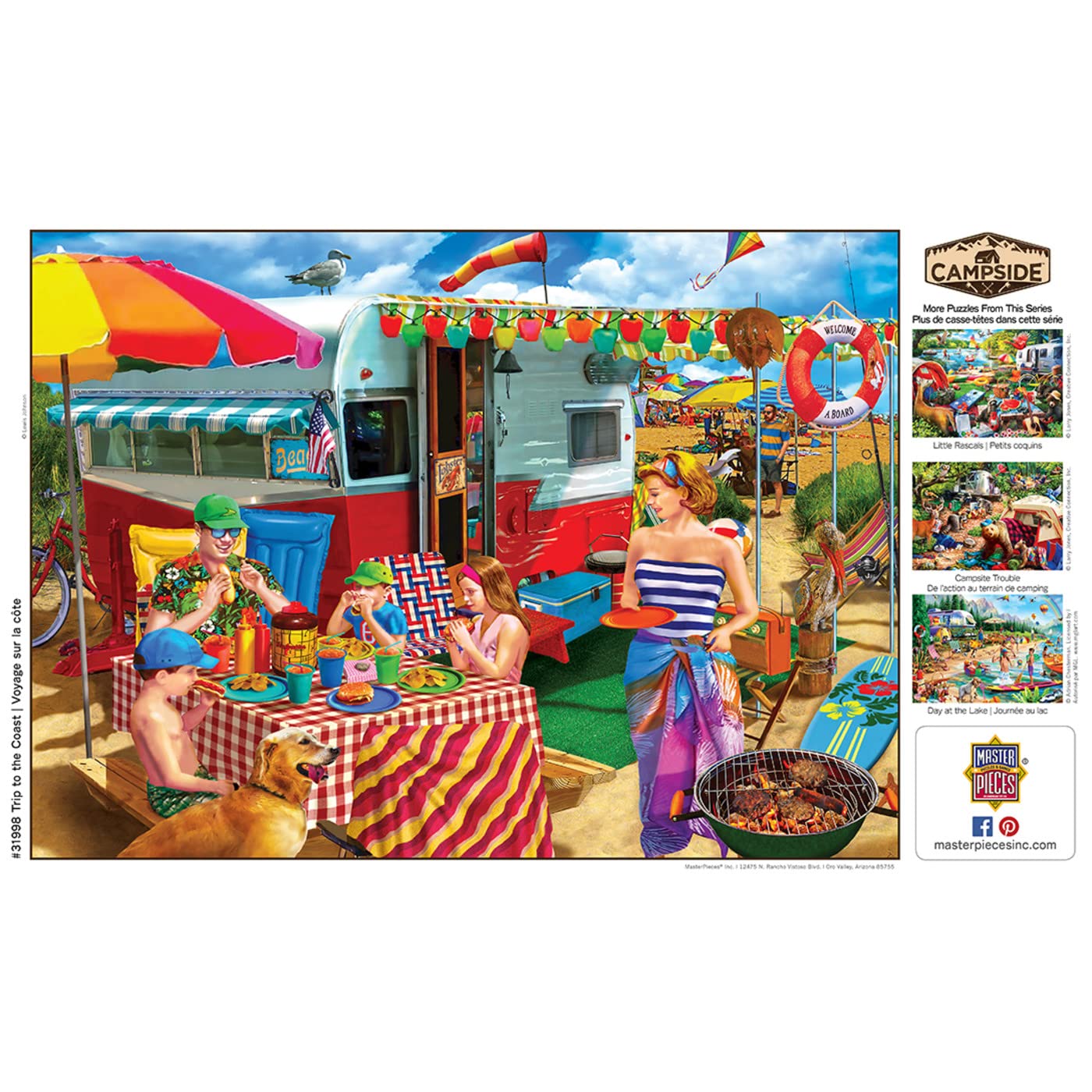 MasterPieces eco-friendly materials support sustainable puzzle crafting.