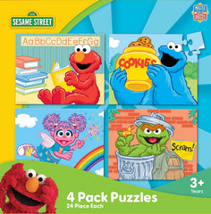 MasterPieces Elmo puzzle 8x10: colorful pieces support fine motor skills and independent play