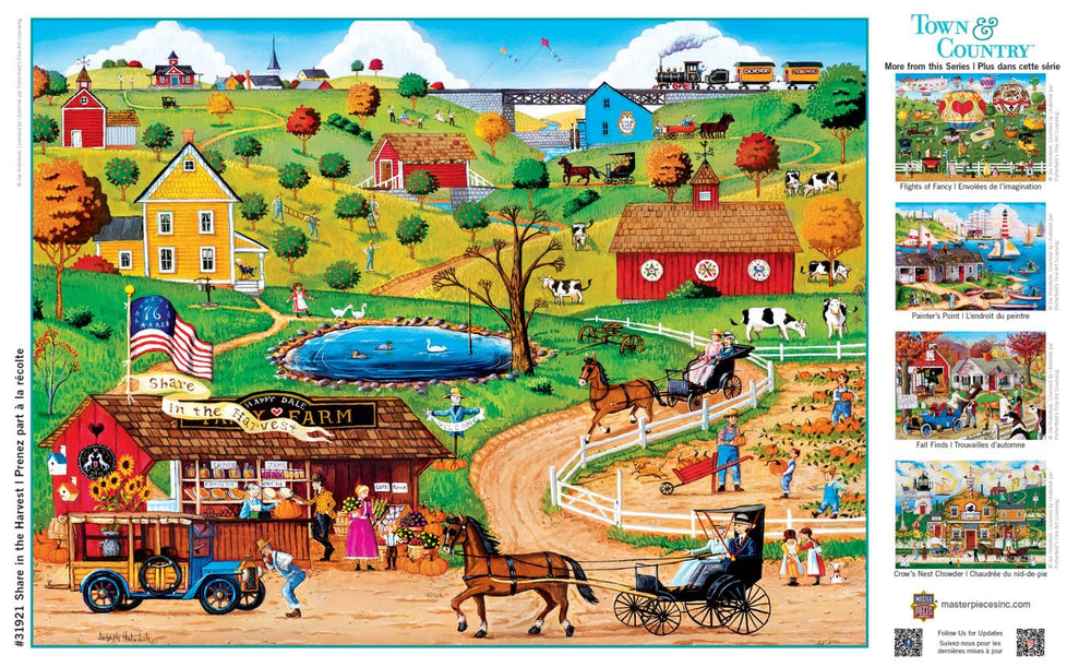 MasterPieces EZ Grip color-rich artwork; vibrant pieces boost visual engagement during play.