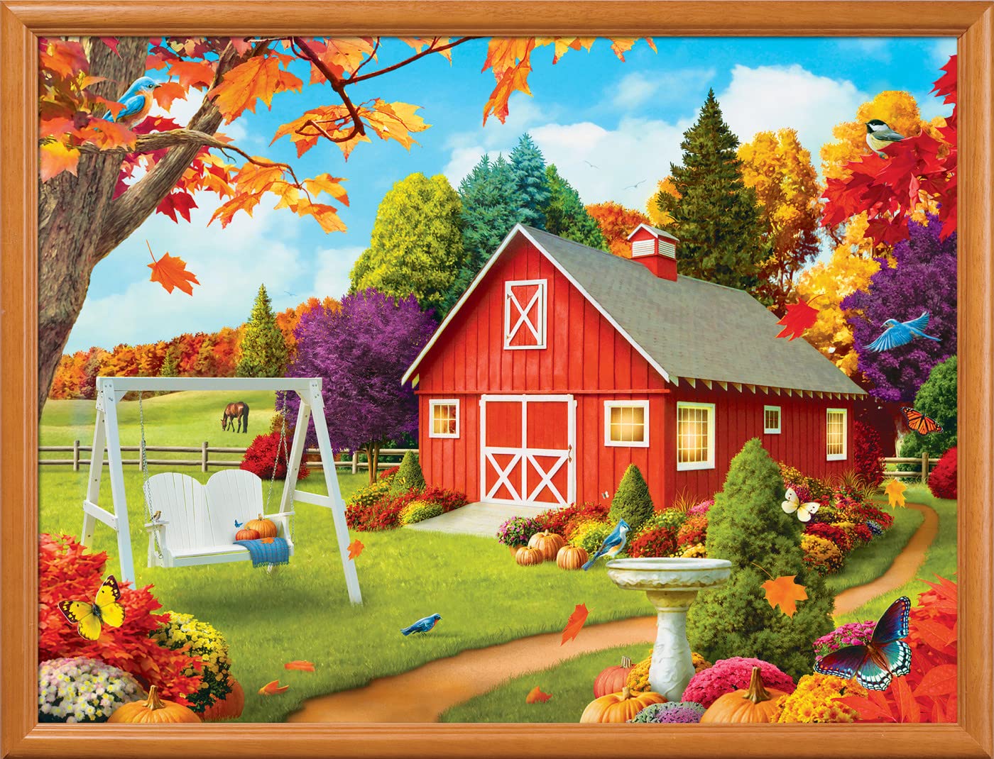 MasterPieces Harvest Breeze 300-piece puzzle, 18x24 finished size