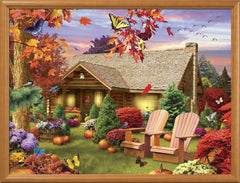 MasterPieces fall colors and cozy details spark moments of calm.