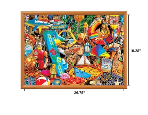 MasterPieces 1000-piece puzzle supports versatile family entertainment