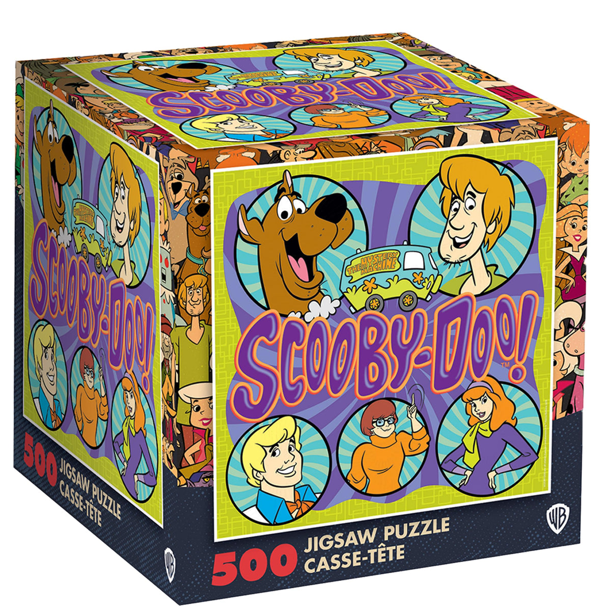 MasterPieces Hanna-Barbera Scooby-Doo puzzle box ready for gifting and family fun