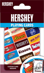 MasterPieces Hershey playing cards deck front design for collectors and casual play