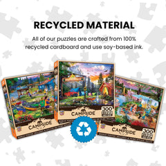MasterPieces included poster reference helps visualize placement during assembly.
