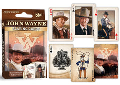 John Wayne playing cards used during family game night for casual play