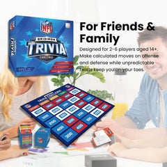 Masterpieces NFL Gridiron Trivia instruction sheet guides setup and play