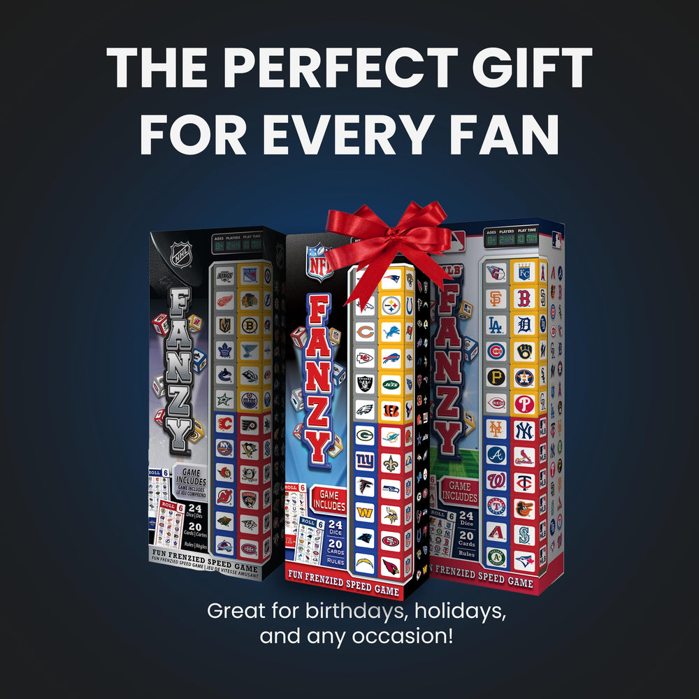 MasterPieces NFL Fanzy Dice designed for ages 6 and up