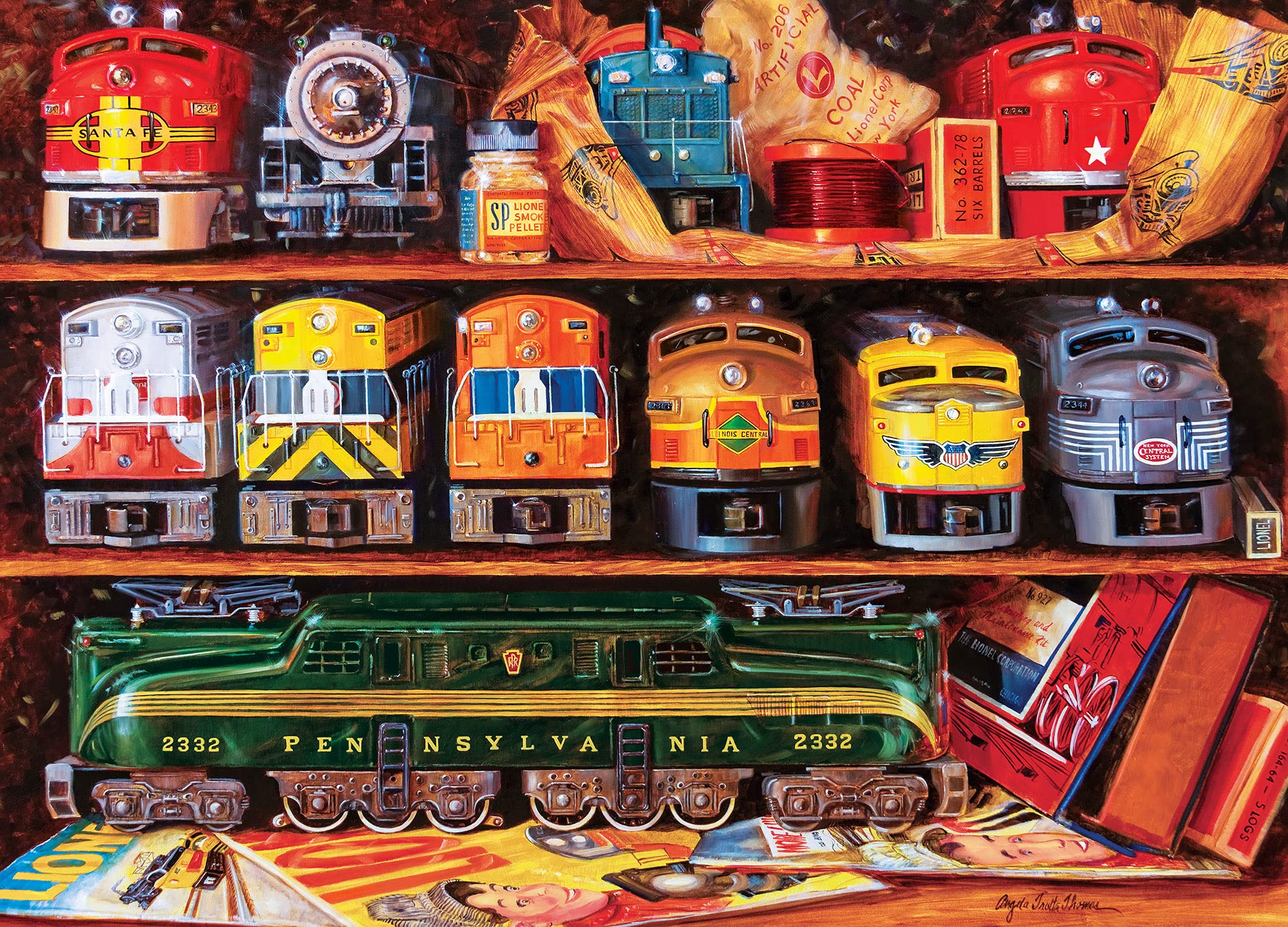 MasterPieces officially licensed Lionel product enhances collector pride during puzzles