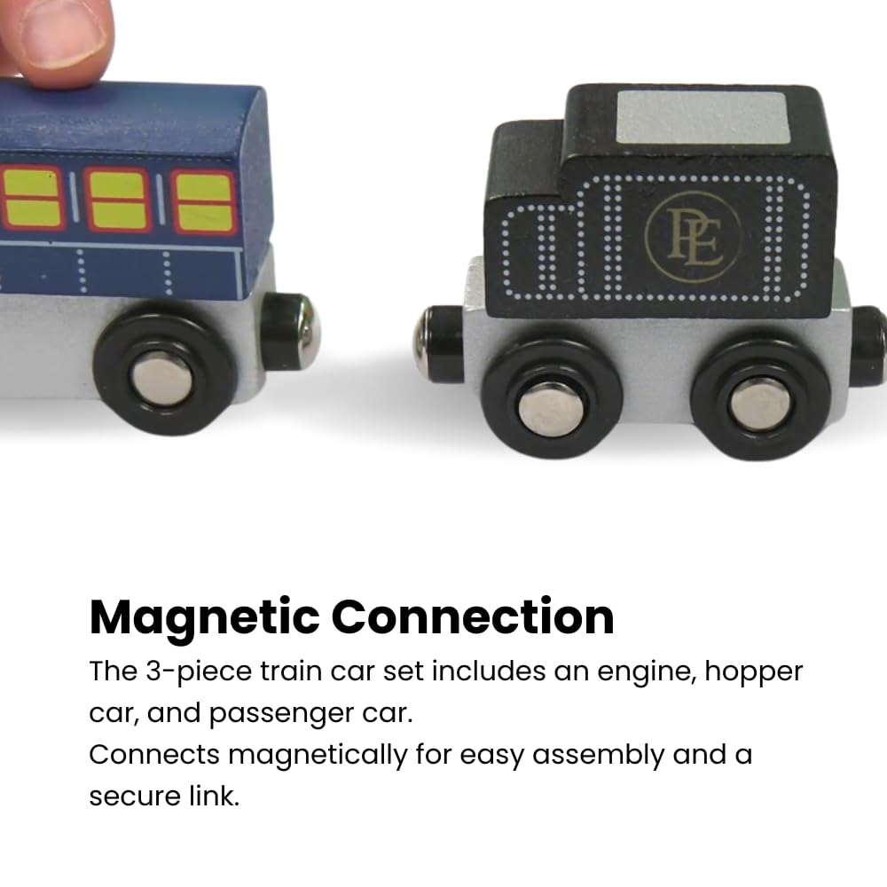 MasterPieces Polar Express passenger car compatible with 1-inch tracks for expansion