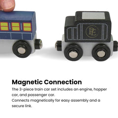 MasterPieces Polar Express passenger car compatible with 1-inch tracks for expansion