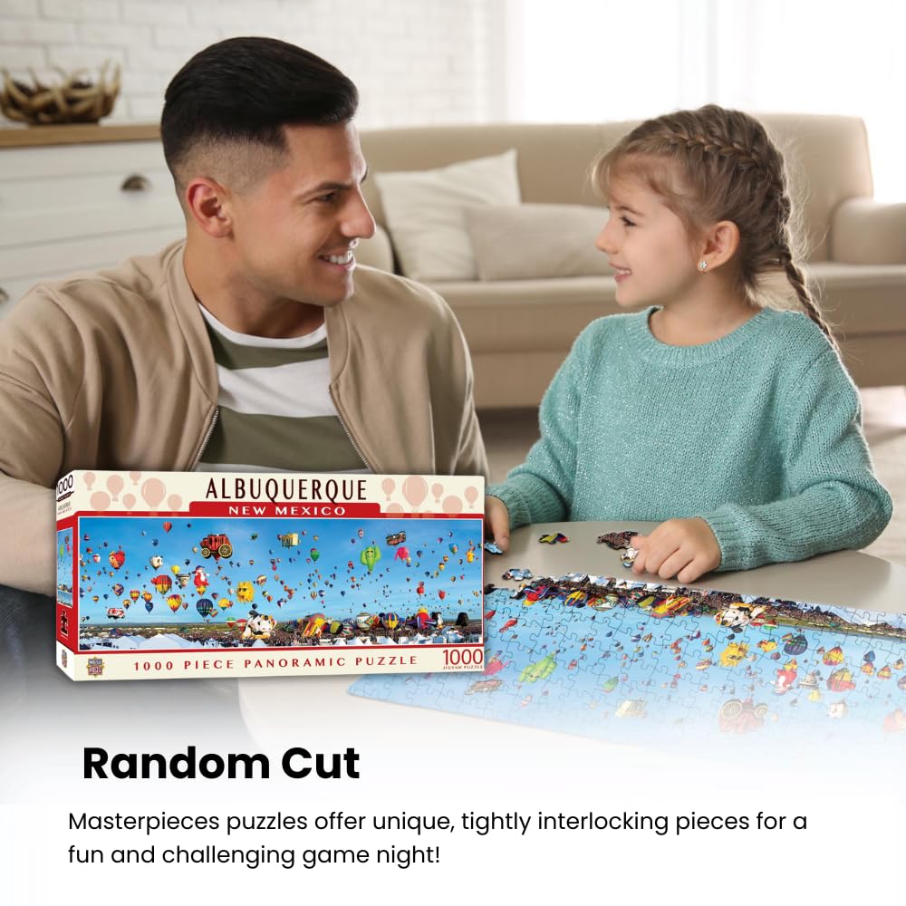 MasterPieces Portland Skyline puzzle anti-glare matte finish reduces glare