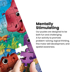 MasterPieces puzzle has a matte finish to reduce glare during play.