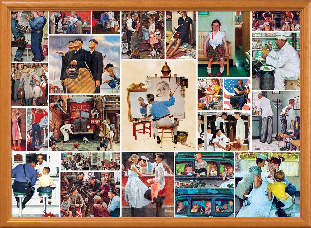 MasterPieces random-cut piece design image featuring uniquely shaped pieces.
