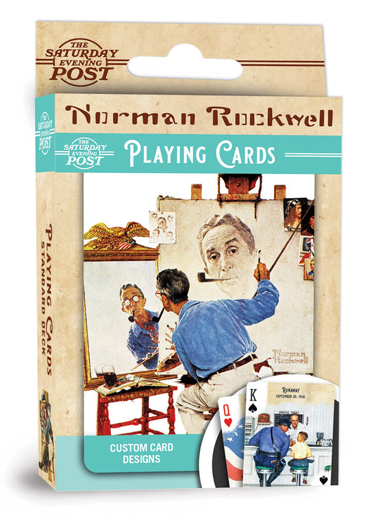 MasterPieces Rockwell deck view showing official license for collectors.