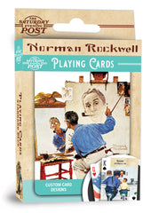 MasterPieces Rockwell deck view showing official license for collectors.