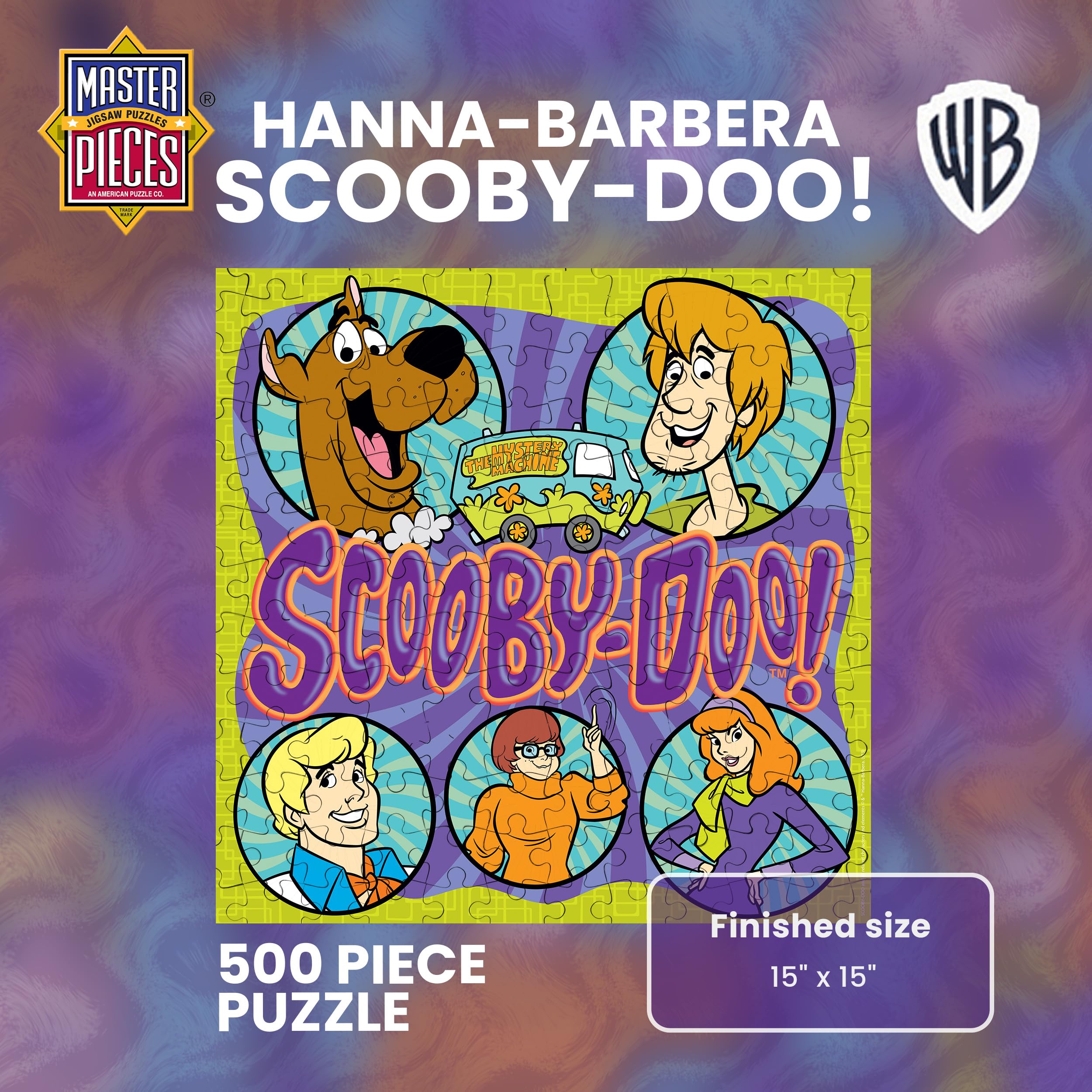 MasterPieces Scooby-Doo interlocking puzzle for a satisfying fit