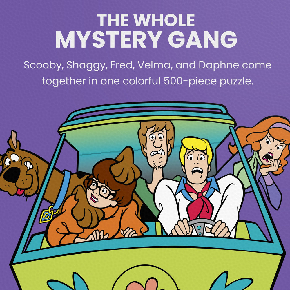 MasterPieces Scooby-Doo puzzle packaging supporting organization and gifting