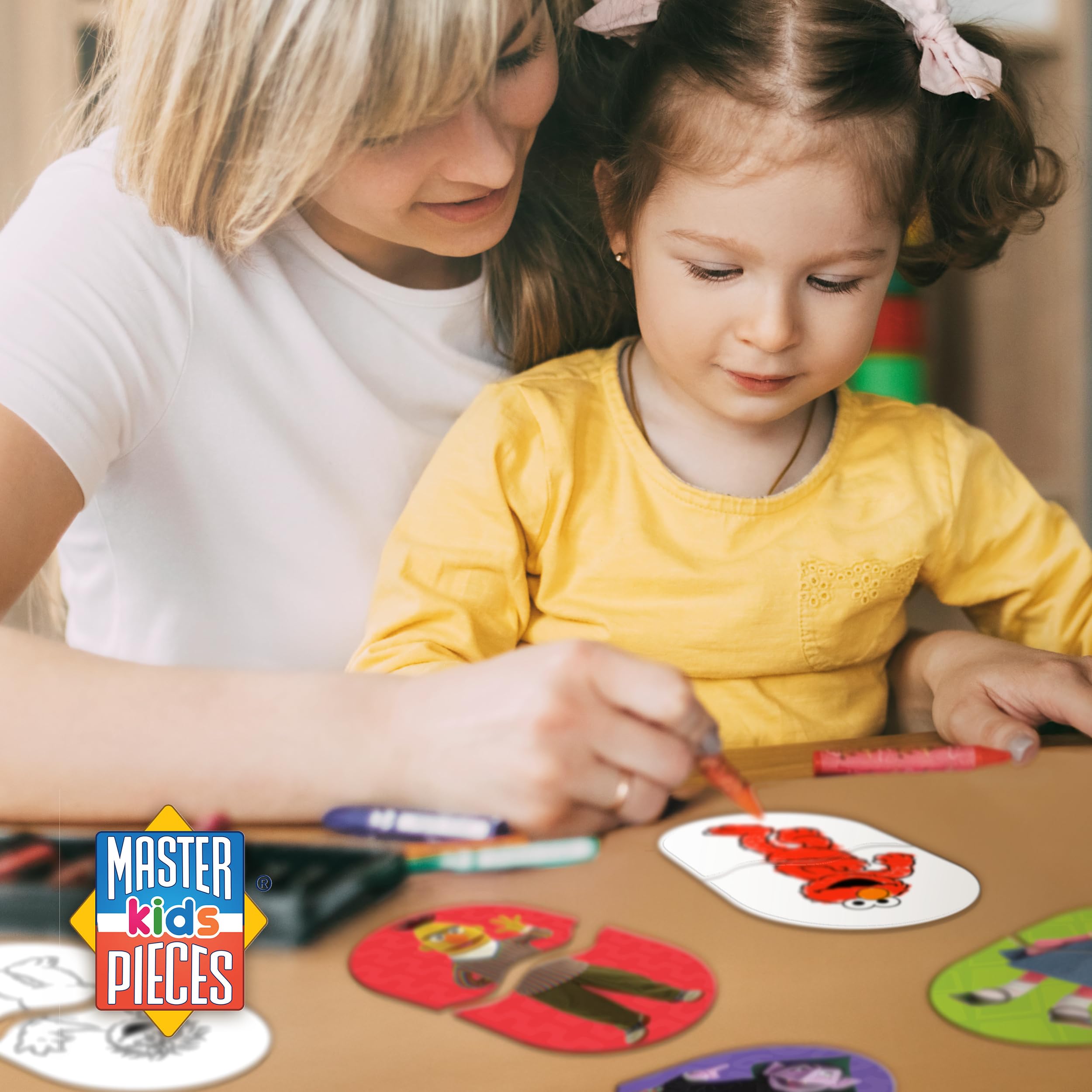 MasterPieces Sesame Street Heads & Toes crafted with durable materials for lasting use.
