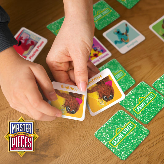 MasterPieces Sesame Street character cards featuring beloved Muppets for engaging play
