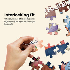 MasterPieces assembled display-ready puzzle for a coffee table centerpiece.