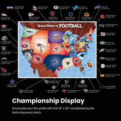 MasterPieces family game night featuring all NFL teams.