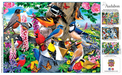 MasterPieces Spring Gathering eco-friendly materials image pointing to recycled board and sustainability.