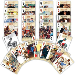MasterPieces standard-size cards for easy shuffling and play.