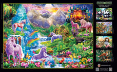 MasterPieces puzzle sticks together with a satisfying interlock