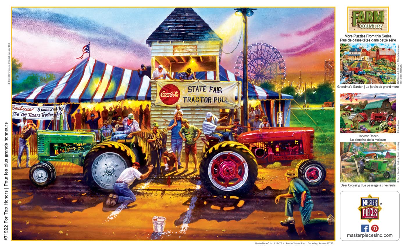 MasterPieces thick recycled board supports durable, long-lasting puzzles.