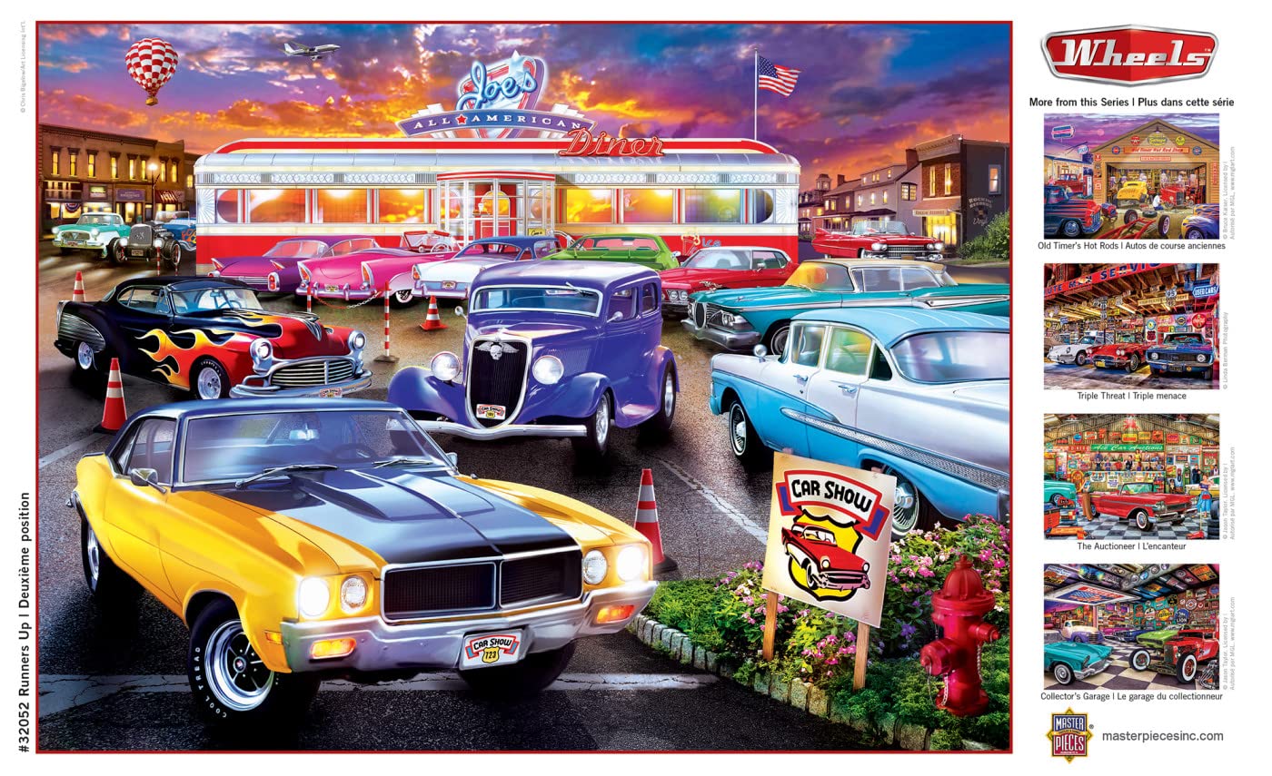 MasterPieces thick recycled board provides durable, long-lasting puzzle experience.