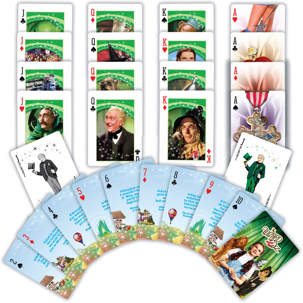Masterpieces deck featuring unique face cards and Jokers for visual flair