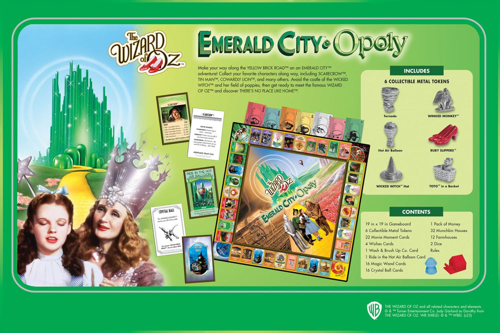 MasterPieces Flying Monkey token brings whimsy to Oz Opoly sessions.