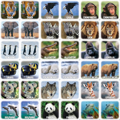 MasterPieces World of Animals game keeps children engaged during casual learning sessions.