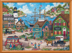 MasterPieces Young Patriots puzzle assembled with vibrant imagery and details