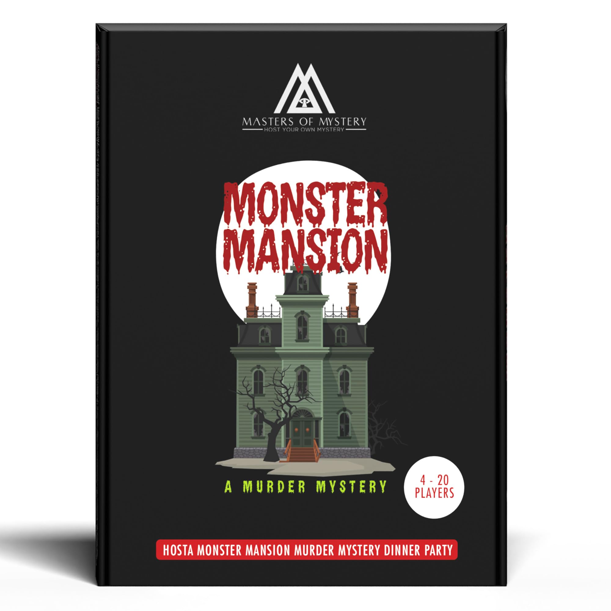 Masters of Mystery Monster Mansion scene for immersive adult game night