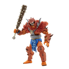 Masters of the Universe Deluxe armor and weapons enrich action sequences.
