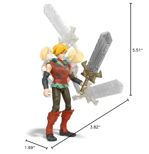 Masters of the Universe Display-ready figure pack for shelf-worthy collection.