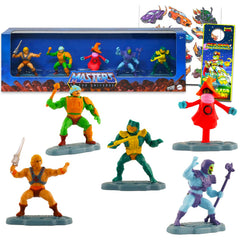 Masters of the Universe five mini figures ready for battles and imaginative play for kids