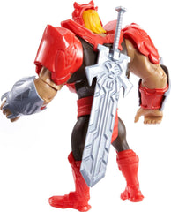 Masters of the Universe He-Man 5-point articulation for versatile poses.