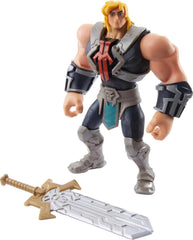 Masters of the Universe He-Man figure uses a 5.5-inch scale for display setups.
