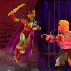 Masters of the Universe Lady Slither 16-point articulation supports dynamic battle stances