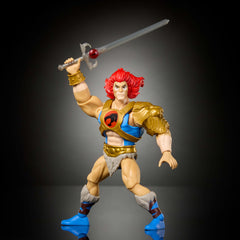 Masters of the Universe Lion-O dual hair looks for different display styles.