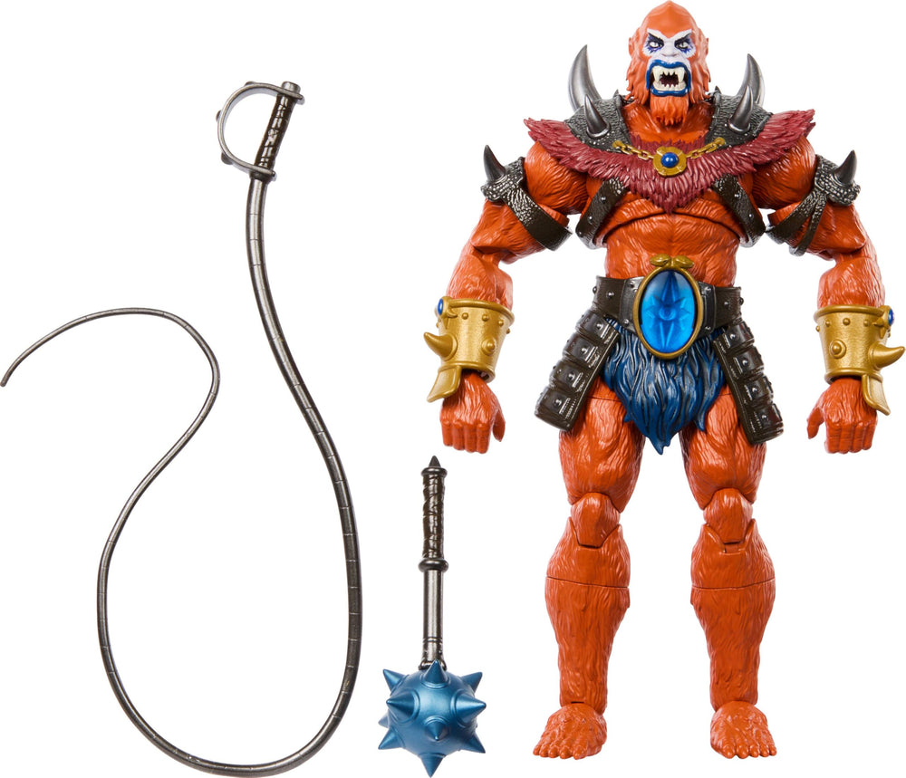 Masters of the Universe Masterverse Beast Man with jeweled armor for dynamic posing and display