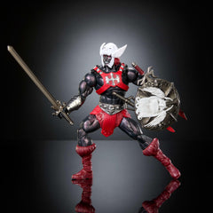 Masters of the Universe Masterverse Anti-Eternia He-Man packaging in a display window box