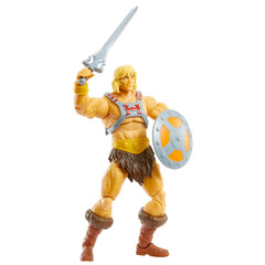 Masters of the Universe Masterverse Evil-Lyn figure stylized portrait for narration.