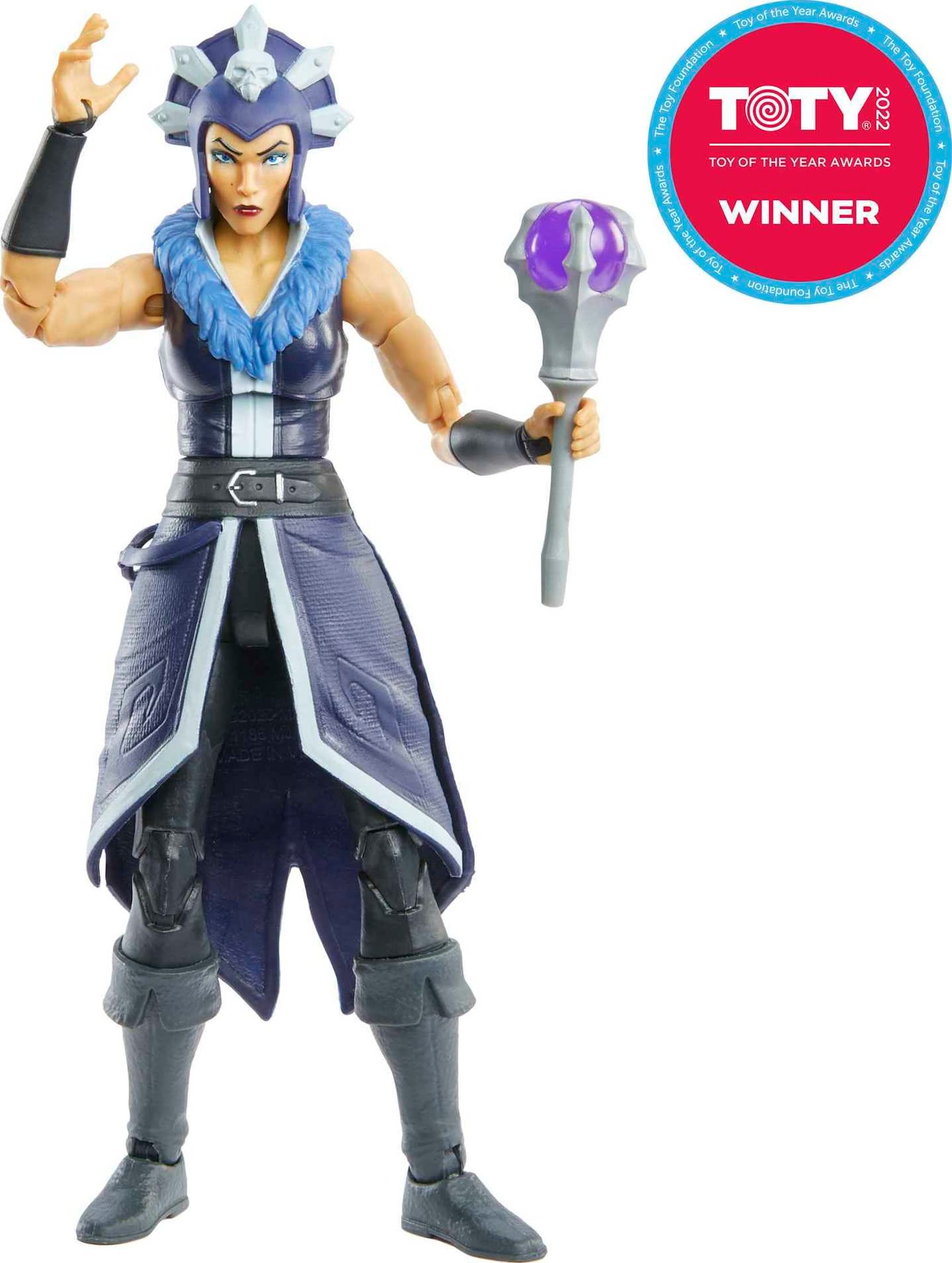 Evil-Lyn figure swappable parts for customizable storytelling in Masterverse.