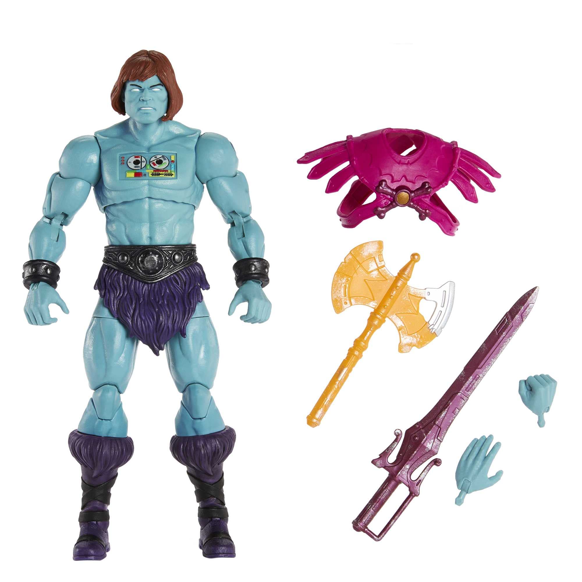 Masters of the Universe Faker Masterverse figure, 7.3 inches tall, ideal for display and storytelling.
