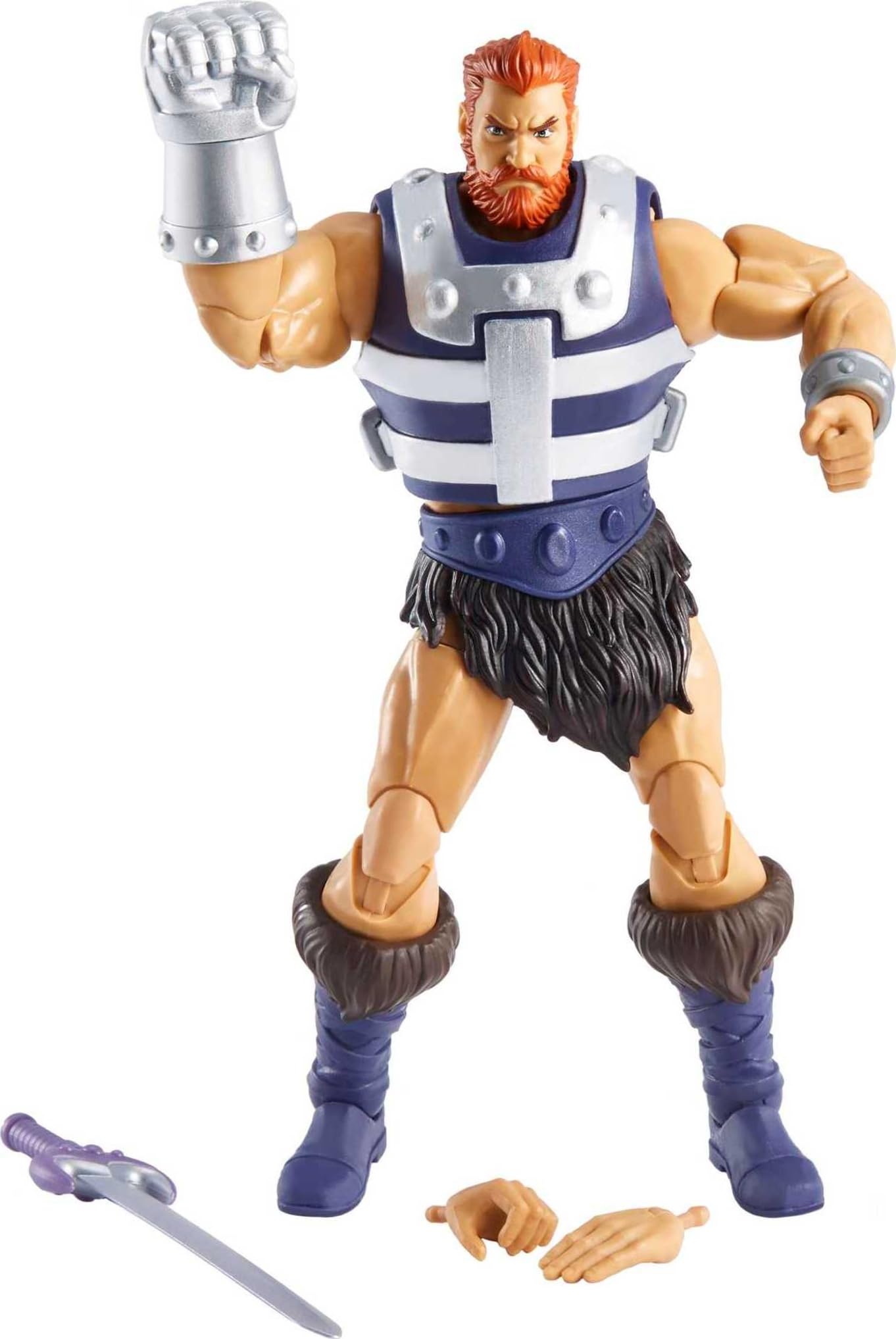 30 points of articulation allow extensive posability for play and display.