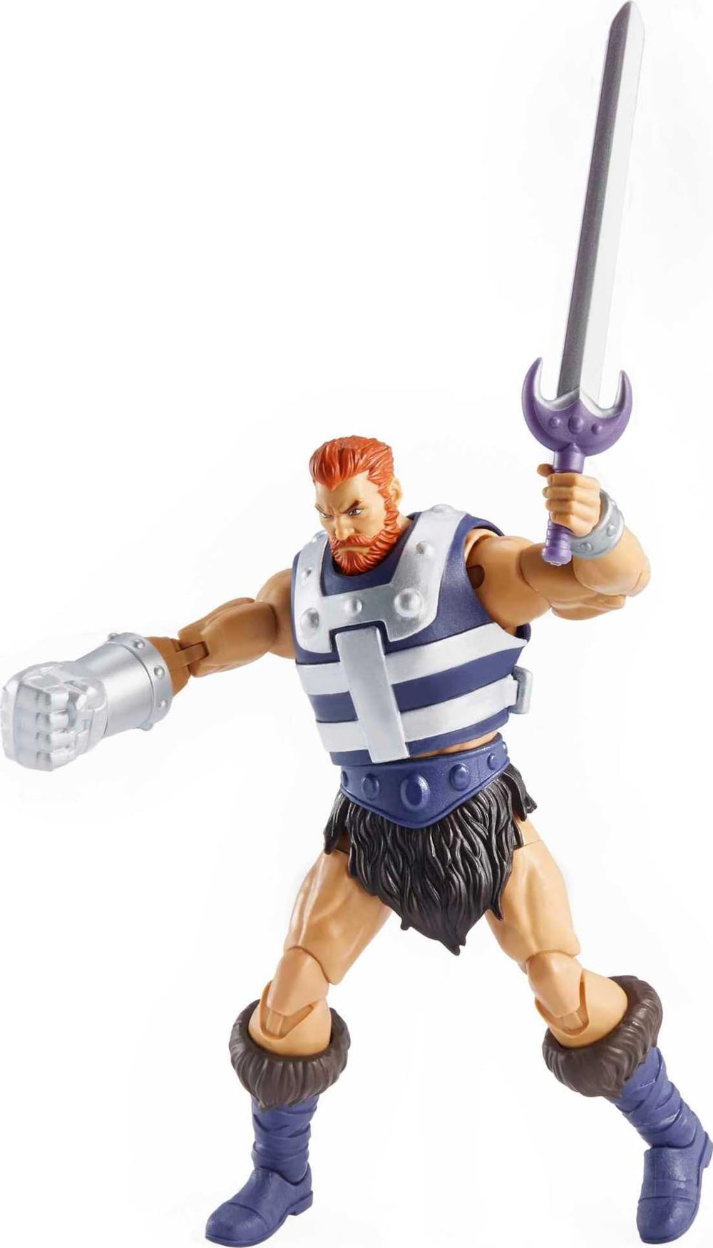 Includes a sword to complement Fisto's protective display.